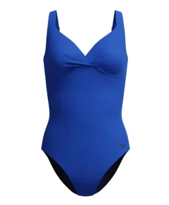 Dames badpak blauw