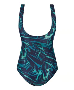 Dames badpak blauw