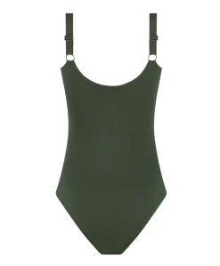 Dames badpak groen
