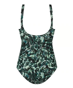 Dames badpak groen