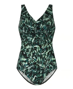 Dames badpak groen