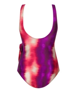 Dames badpak multicolor