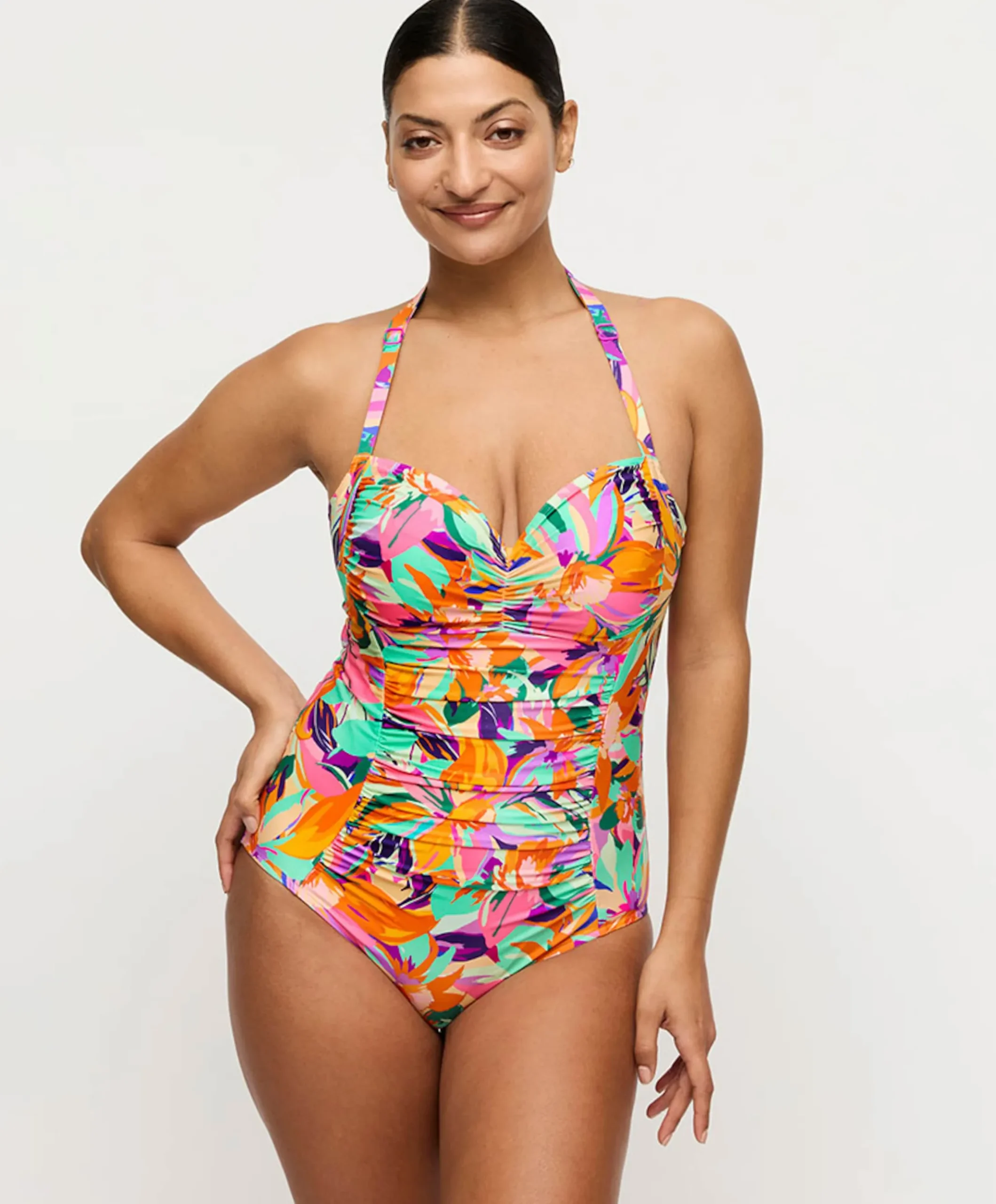 Dames badpak multicolor