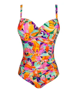 Dames badpak multicolor