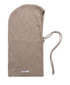 Dames balaclava bruin