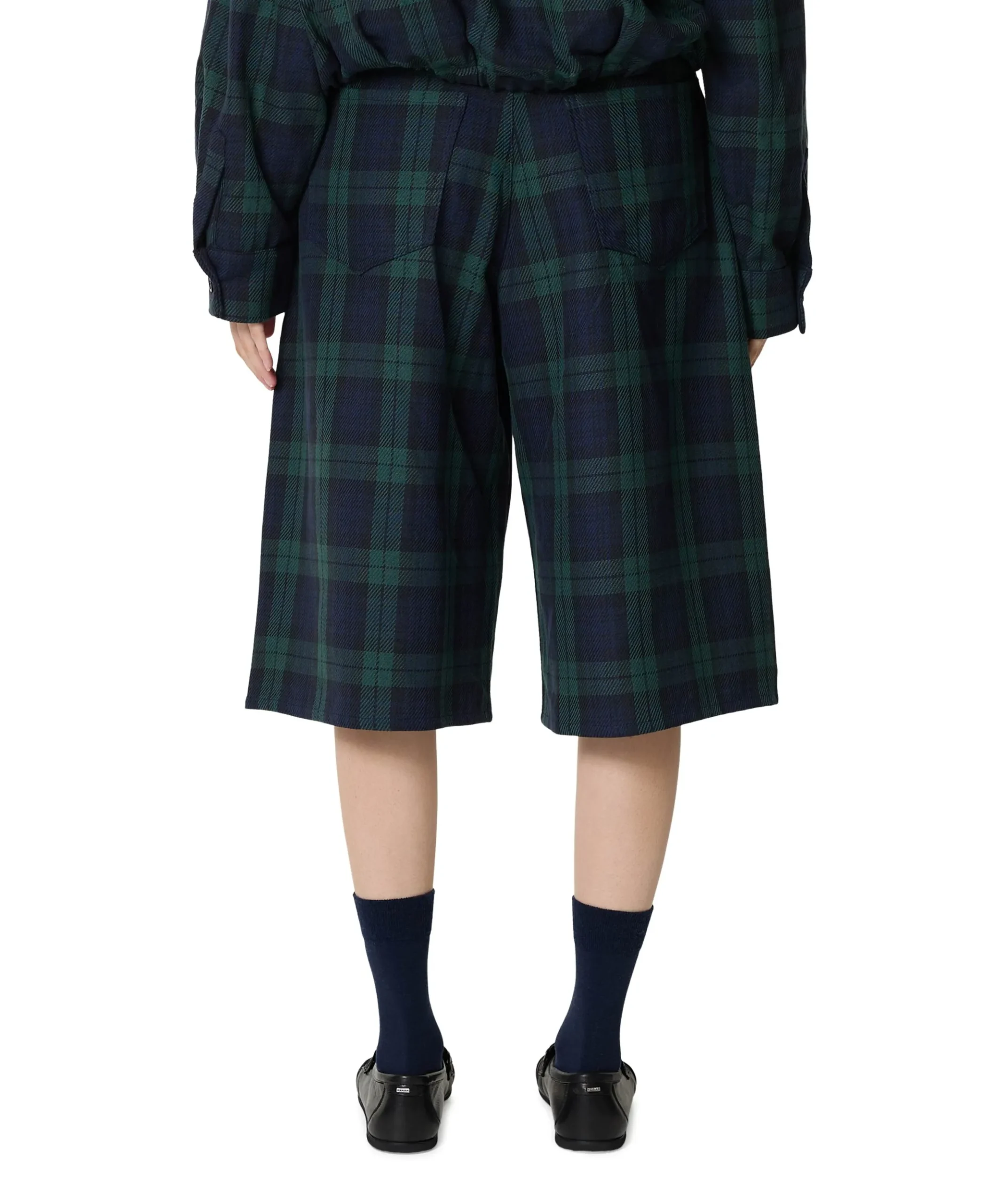 dames bermuda groen