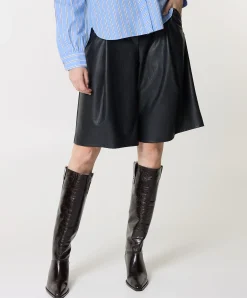dames bermuda zwart