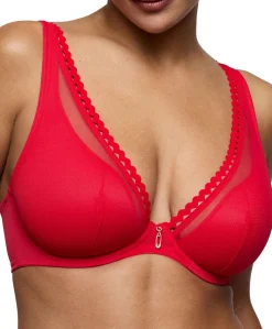 Dames bh rood