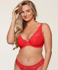Dames bh rood