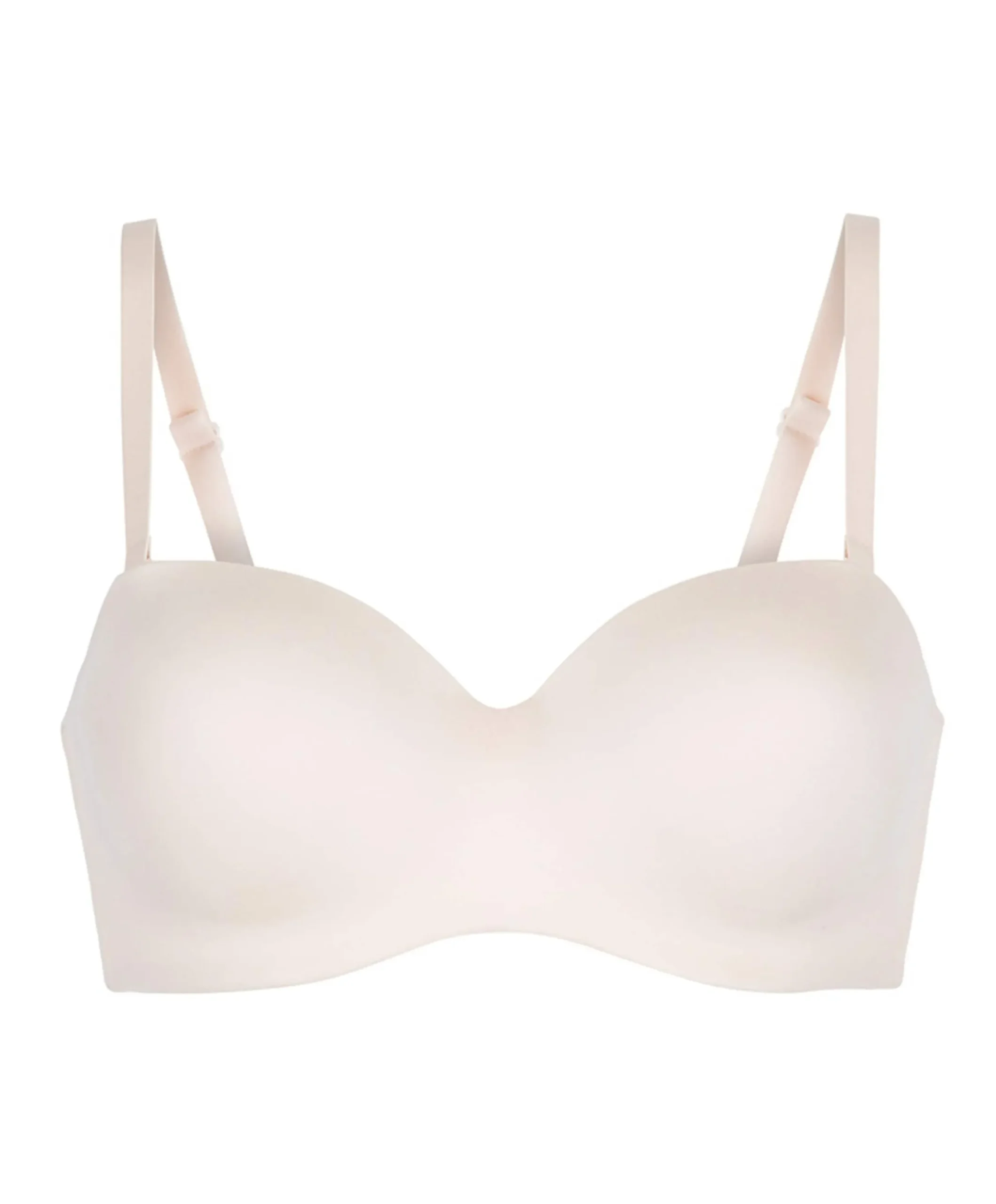 Dames bh strapless beige