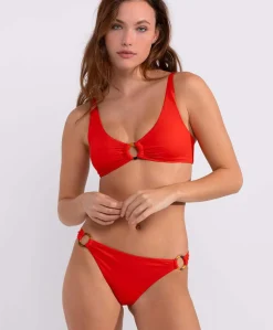 Dames bikinibroekje rood