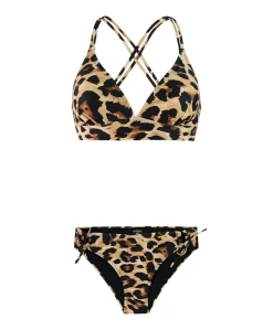 Dames bikiniset bruin