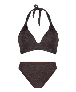 Dames bikiniset bruin