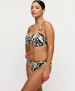 Dames bikinitop beige