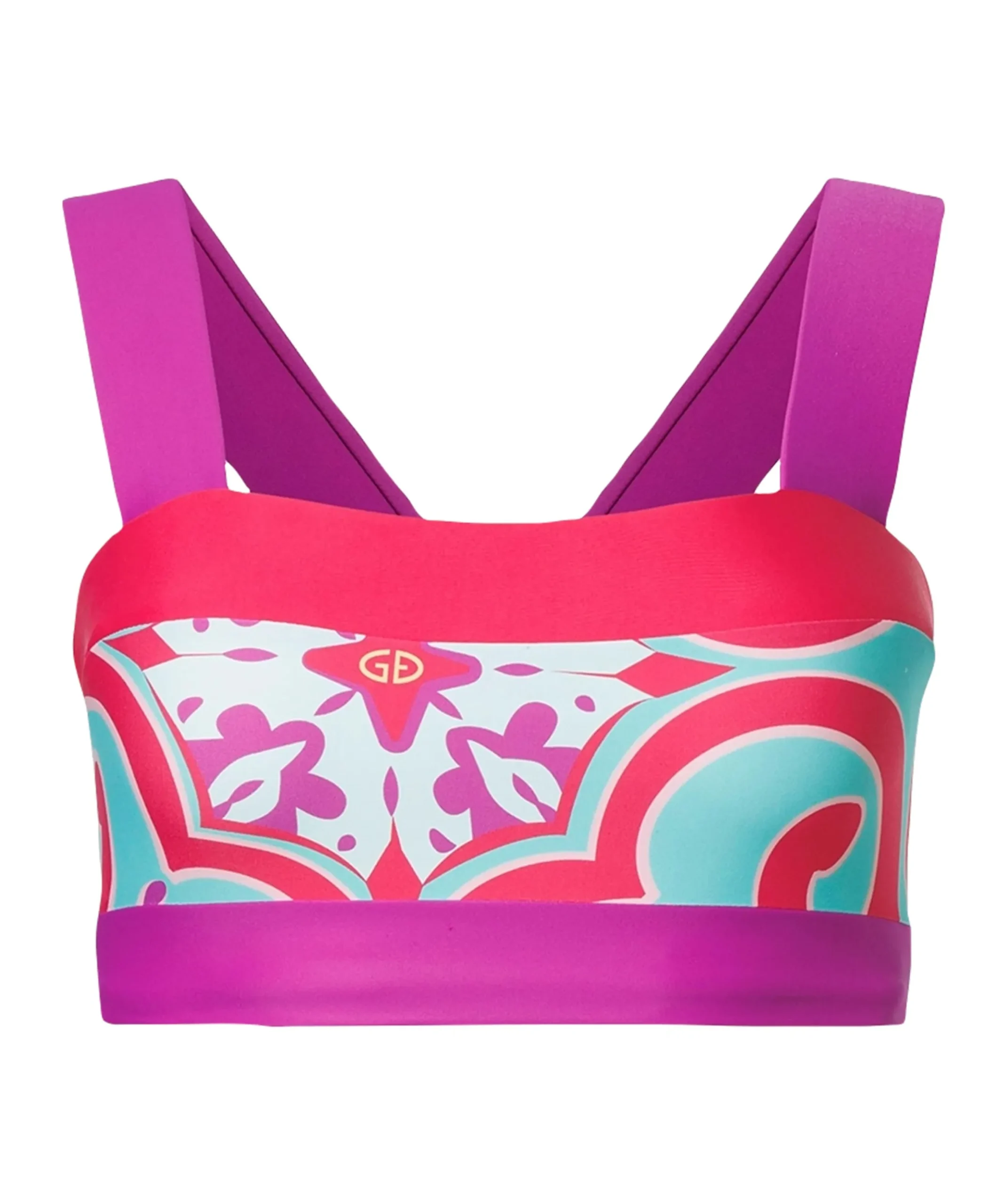 Dames bikinitop blauw
