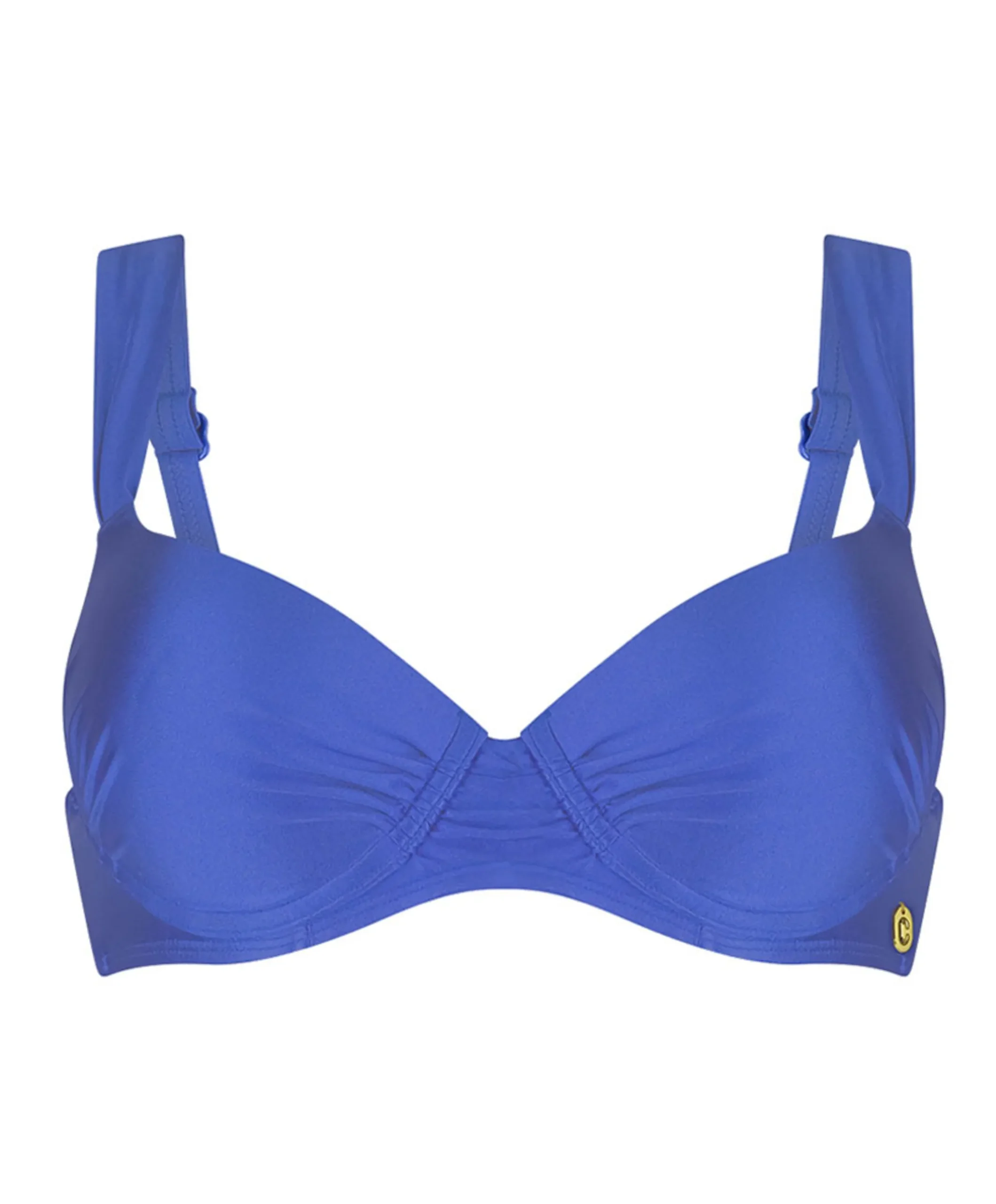 Dames bikinitop blauw