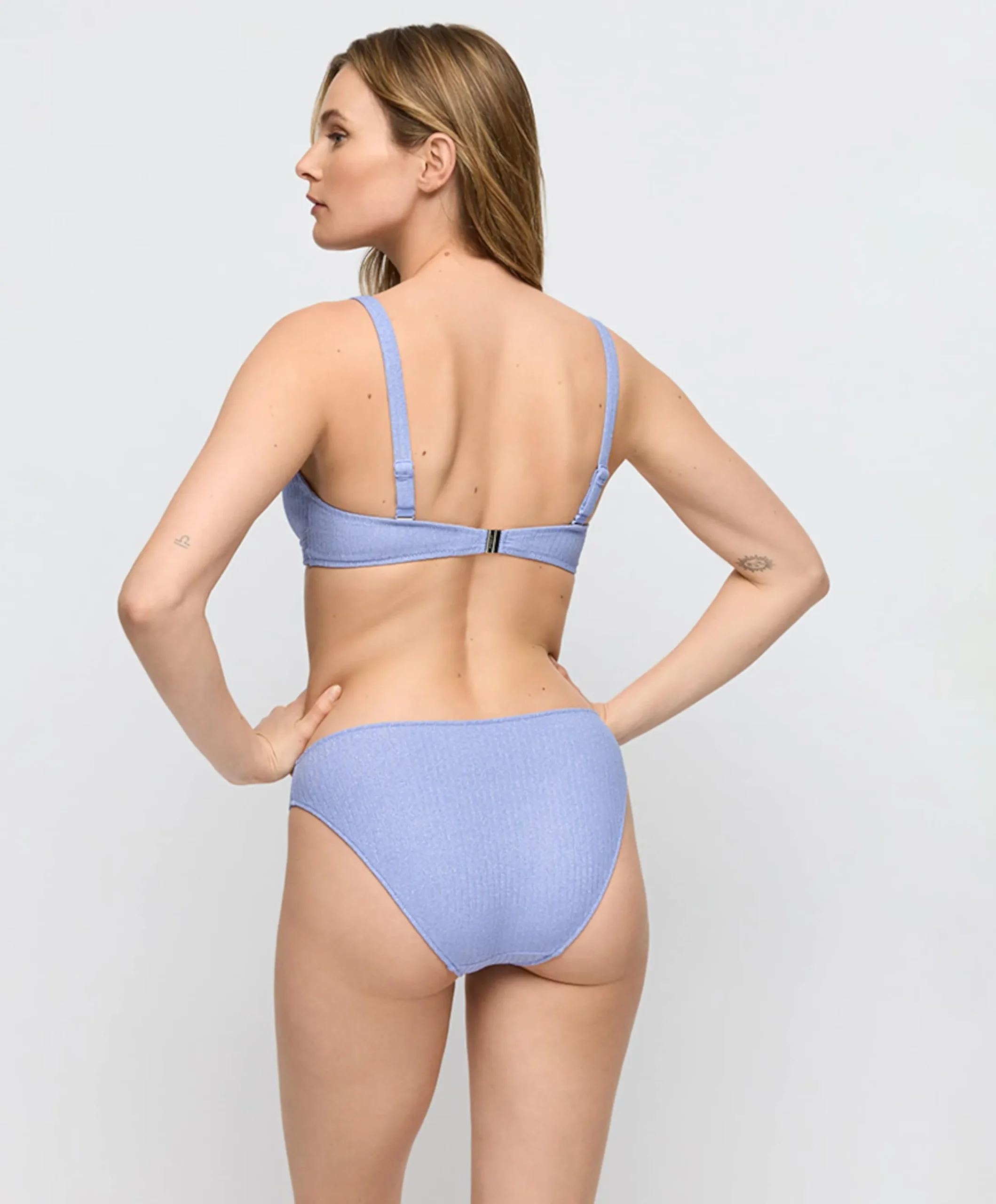 Dames bikinitop blauw