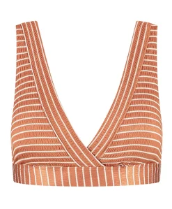 Dames bikinitop brique