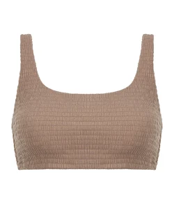 Dames bikinitop bruin