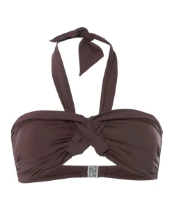 Dames bikinitop bruin