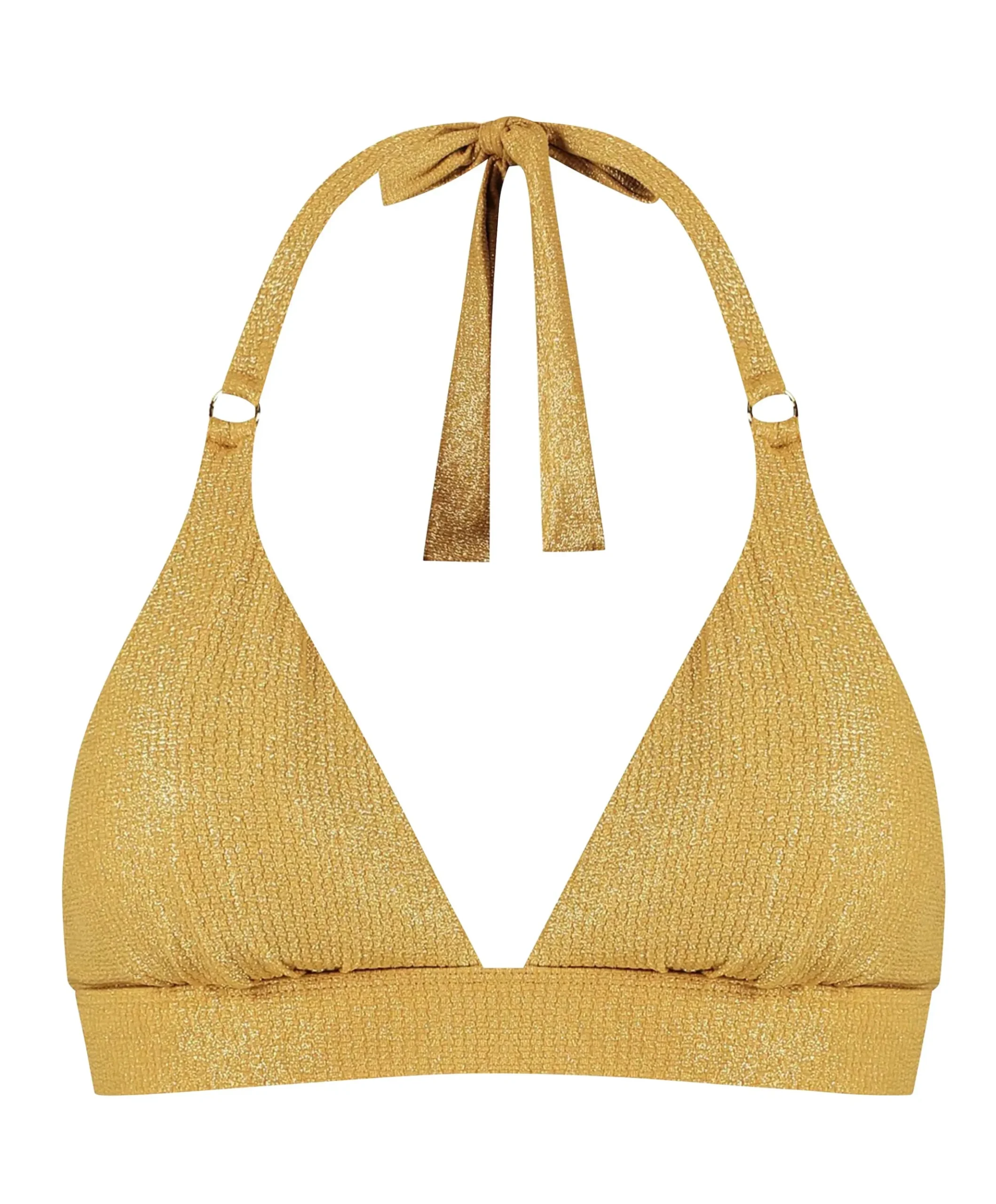 Dames bikinitop goud