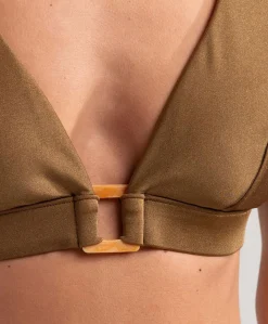Dames bikinitop groen