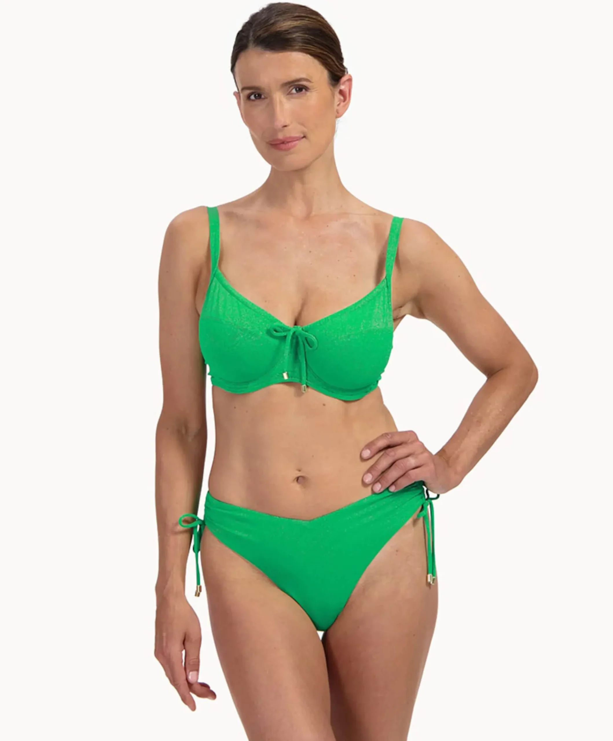Dames bikinitop groen