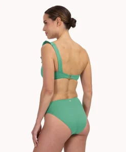 Dames bikinitop groen