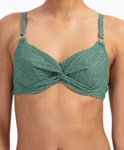 Dames bikinitop groen