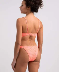Dames bikinitop oranje