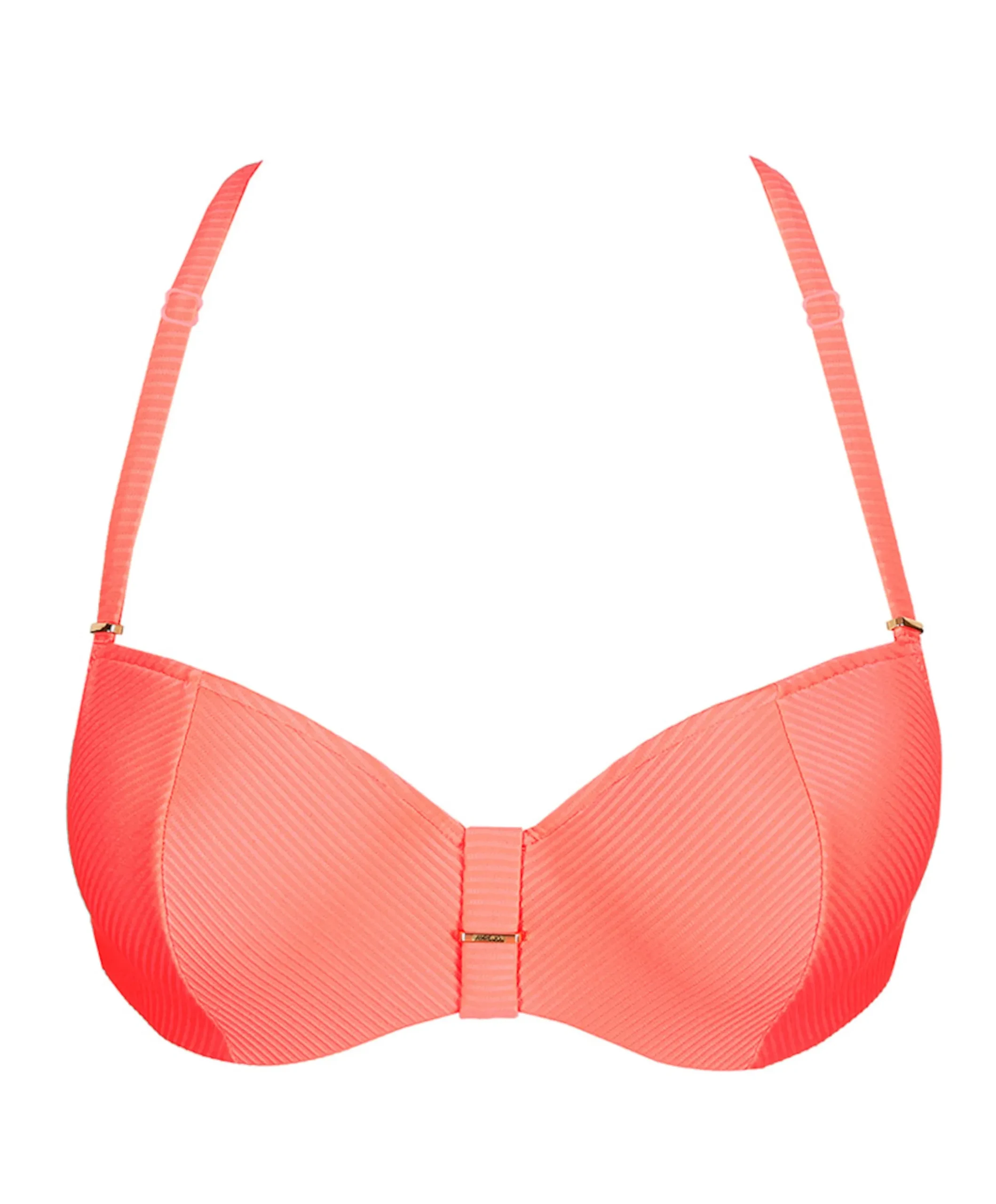 Dames bikinitop oranje