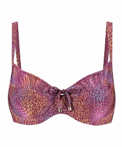 Dames bikinitop paars