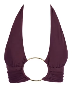 Dames bikinitop paars