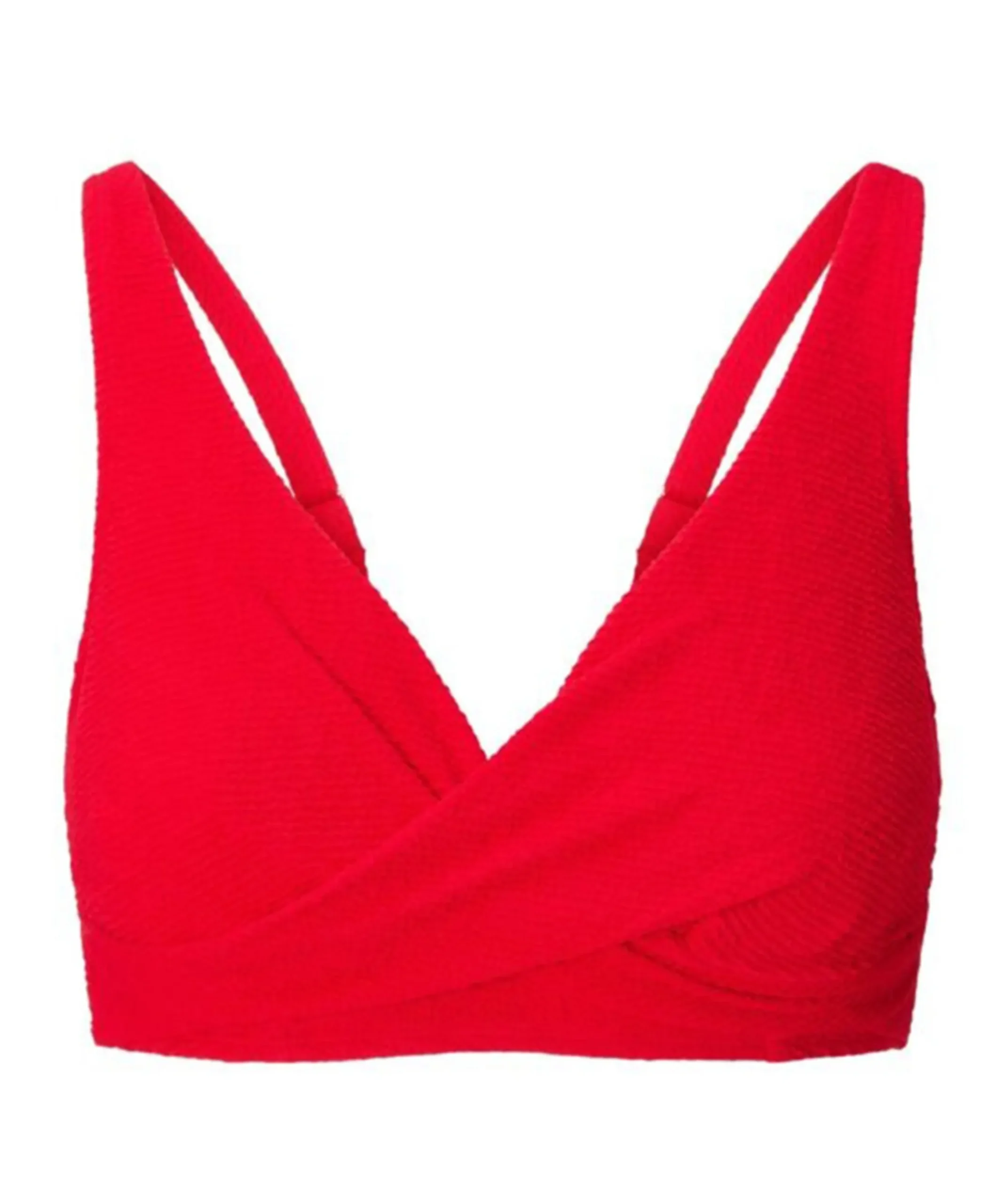 Dames bikinitop rood