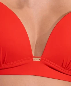 Dames bikinitop rood