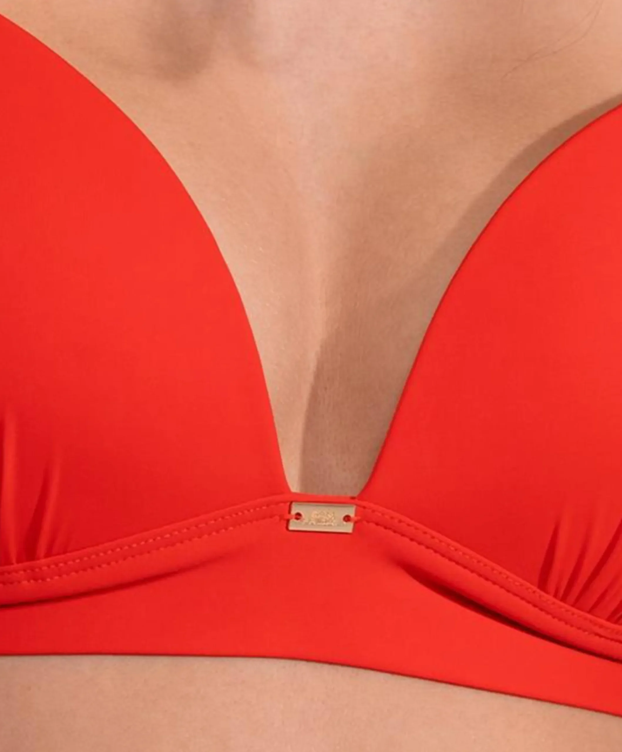 Dames bikinitop rood