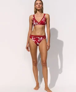Dames bikinitop rood
