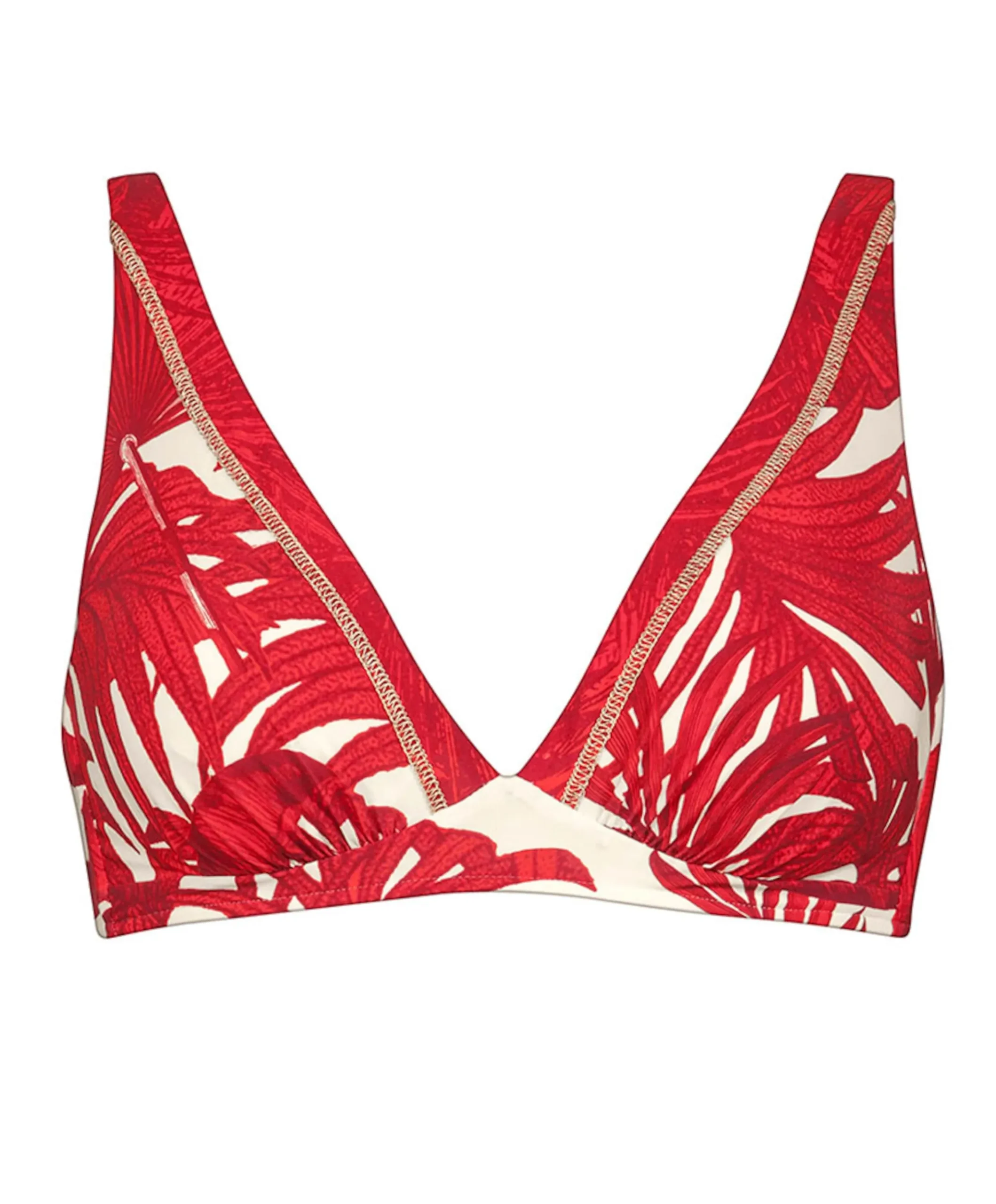 Dames bikinitop rood