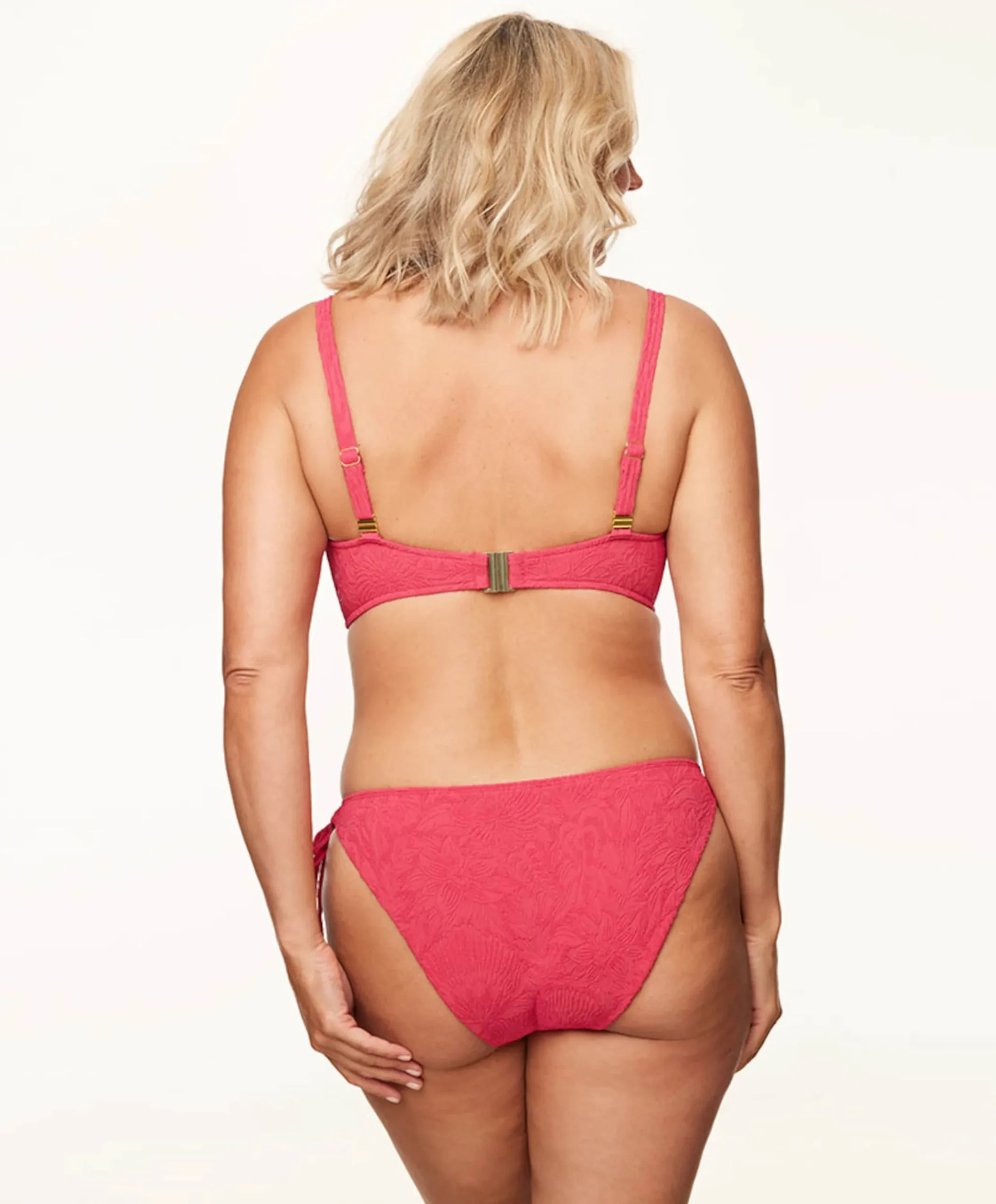 Dames bikinitop roze