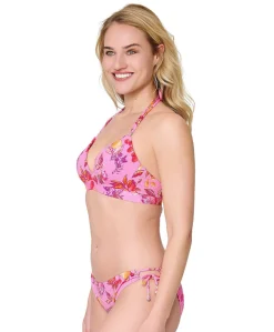 Dames bikinitop roze