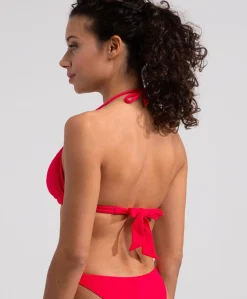 Dames bikinitop roze