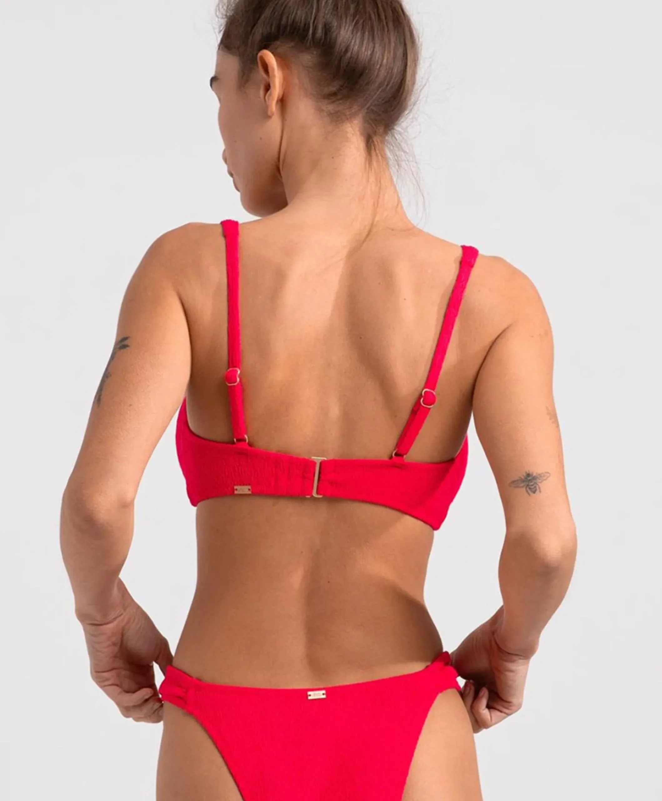 Dames bikinitop roze