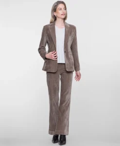 Dames blazer beige