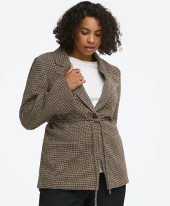Dames blazer beige