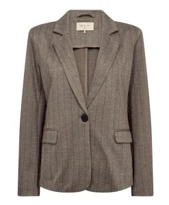 Dames blazer beige