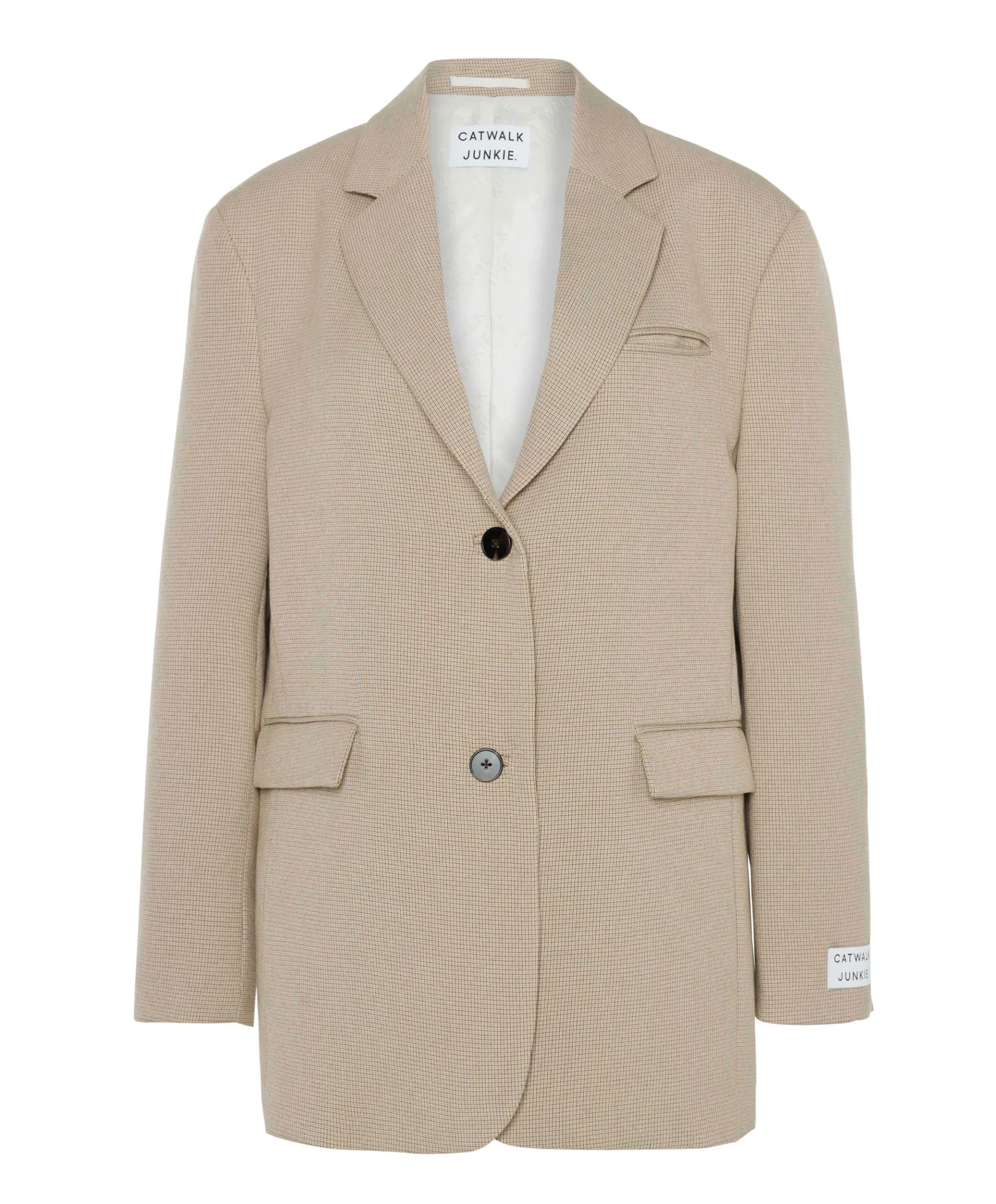 Dames blazer beige