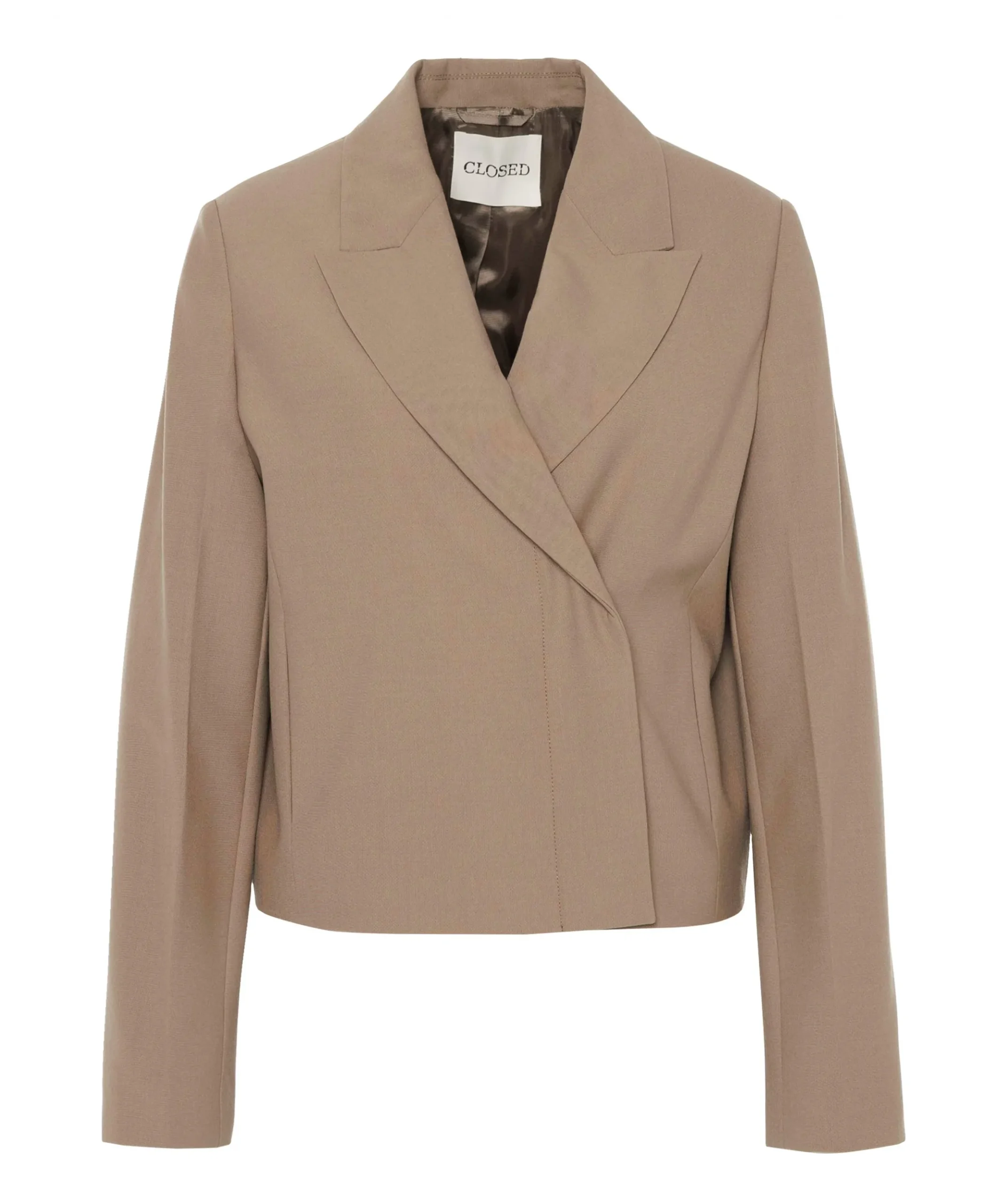 Dames blazer beige