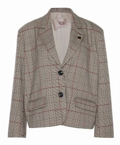 Dames blazer beige
