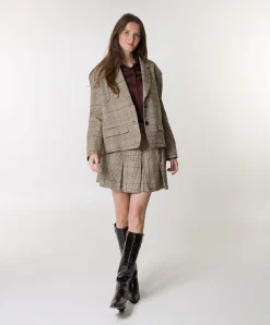 Dames blazer beige