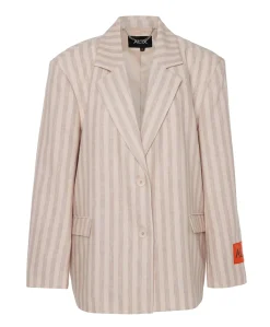 Dames blazer beige
